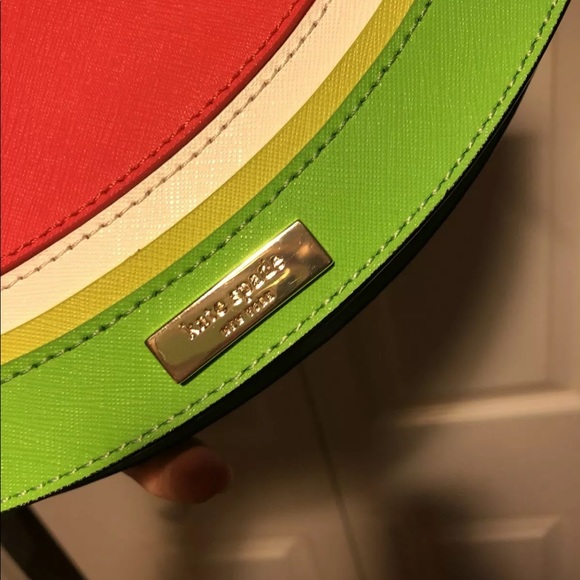 KATE SPADE WATERMELON CLUTCH BAG - Picture 7 of 8